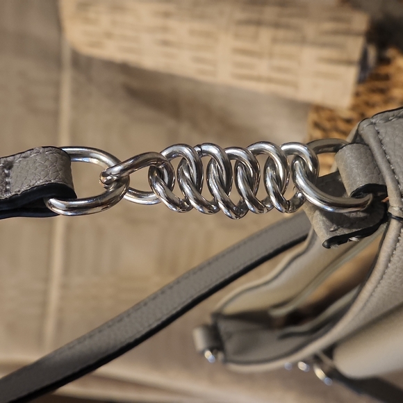 Dana Buchman Pebbled Faux Leather Crossbody (bin 5) - Picture 9 of 10